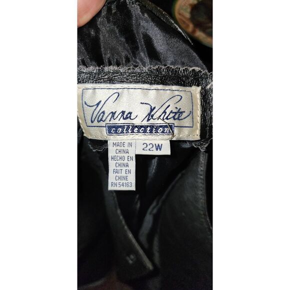 Vanna White Collection Leather Blazer - Picture 7 of 7